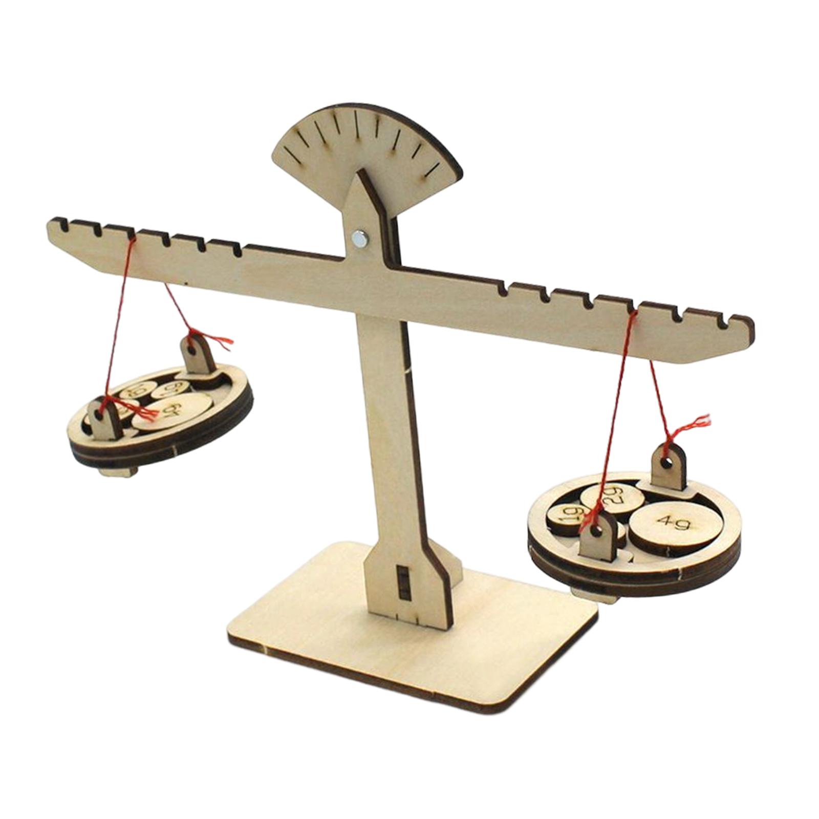 Bothyi - Escala De Equilibrio Diy Ensambla Juguetes Cognitivos Estilo De Enseñanza De Matemáticas C 9X23Cm