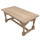 thumbnail image 2 of 1/12 Mesa Auxiliar De Madera Sin Pintar Para Muebles De Casa De Muñecas Juego De Simulación, 2 of 5