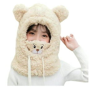 El Edén - Gorro Chiporro Con Cuello, Talla M Para Niños Y Adultos Caqui