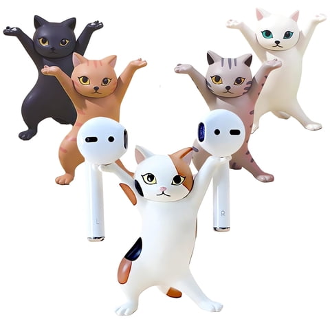 Athand - Soporte Para Bolígrafos Con Forma De Gato, Soporte