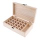 thumbnail image 3 of Organizador de caja de almacenamiento de aceites esenciales de madera de 25 rejillas para aceites de 15 ml / 100 ml, 3 of 4