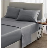 Riqui - Sábanas King 200 Hilos Gris