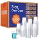 thumbnail image 1 of Vasos desechables de plástico transparente Stack Man 90 ml (caja 2500), 1 of 9