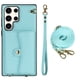 thumbnail image 1 of Crossbody PU Leather Phone Case For Samsung Galaxy S23 S22 Plus Note 20 Ultra Wallet Card Slots Magnetic Lanyard Cover, 1 of 3