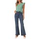 thumbnail image 2 of INSPIRE CHIC Blusa de Cuadros para Mujer de Regreso a Clases con Cuello en V y Mangas con Volantes, Camisas de Cuadros Verdes XL, 2 of 6