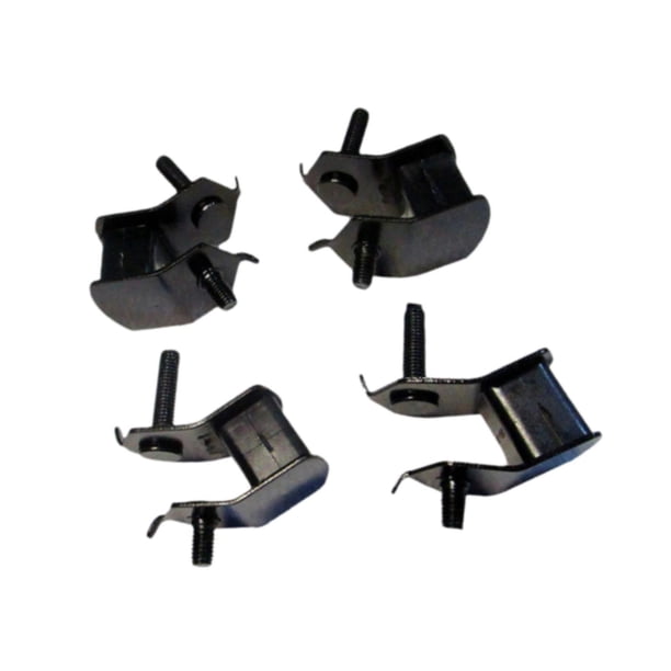 4x Generadores Pies amortiguadores Soporte de goma antivibración para generador Piezas fáciles de usar Soporte para pies antivibración para generador