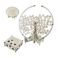 Magideal - Libro De Invitados De Boda, Decoración De Letreros De Boda, Hojas De Arce De Madera, Marco De Caja Creativa, Libro De Señales Para Visitantes Para Cum