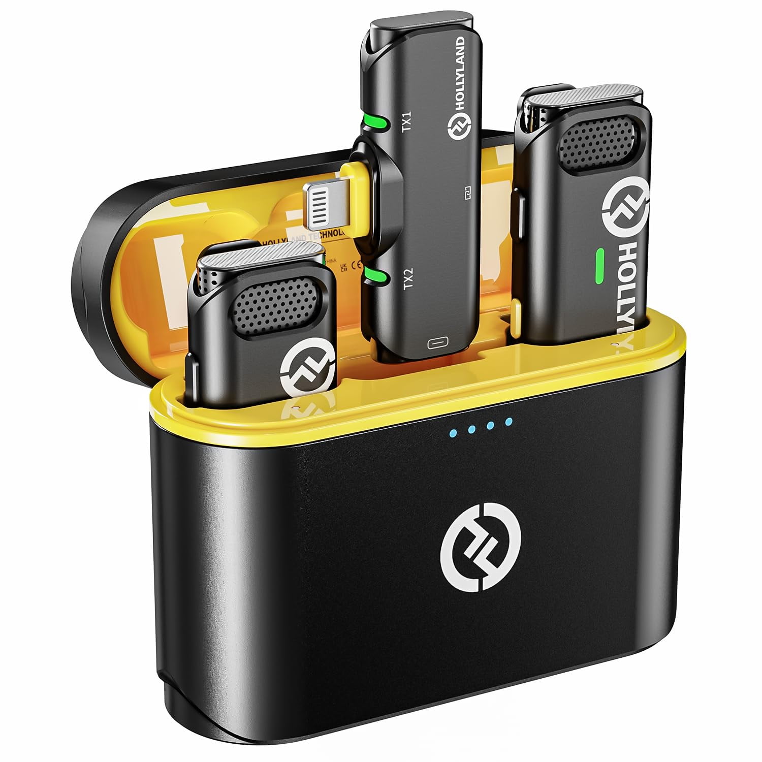 Hollyview - Micrófono Lavalier Inalámbrico Hollyland Lark C1 Para Iphone