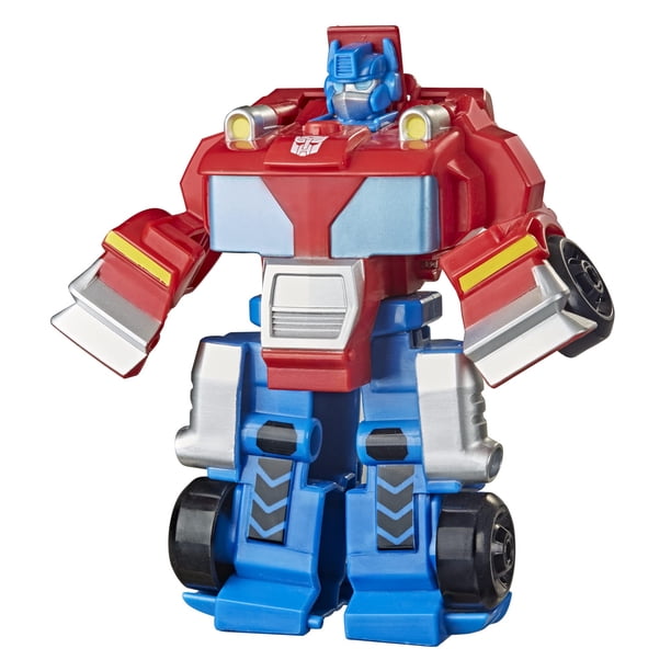Figura De Acción Playskool Heroes Rescue Bots Academy Team Optimus Prime 11 43 Cm Para Niños Mayores De 3 Años