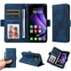 thumbnail image 2 of Carcasa FOXDOCK OPPO Reno 14 5G de cuero PU, diseño acolchado clásico, protección contra caídas y rayones, 2 of 5