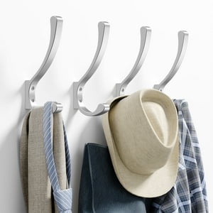 Gancho De Pared Metal Niffgaff Plata 4 Pack