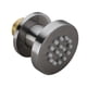 thumbnail image 4 of Cabeza de ducha Accesorios de baño de acero inoxidable Accesorios de baño de 2 pulgadas de ducha de carrocería cepillado Redondeo para el baño, 4 of 5