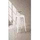 thumbnail image 3 of Piso Tolix 75 cm con Filtro UV Metal apto para Terraza Exterior - Blanco, 3 of 4