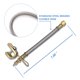 thumbnail image 3 of CKAuto Extensores de Vástago de Válvula de Metal de 7\"/180 mm – Juego de 4 Piezas, 3 of 6