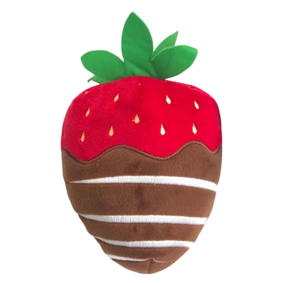 Juguete de peluche para perros Huxley & Kent Chocolate Strawberry con chirriador