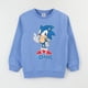 thumbnail image 1 of Polerón Cerrado Niño Azul Personaje Grande Sonic, 1 of 4