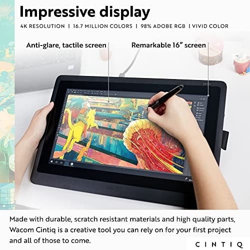 Wacom Cintiq 16 Full Hd | Lider