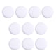 thumbnail image 1 of 10x Botones Cubiertos De Tela, Botones De Costura DIY Para Ropa, Camisas, Abrigos, Color Blanco, 1 of 5