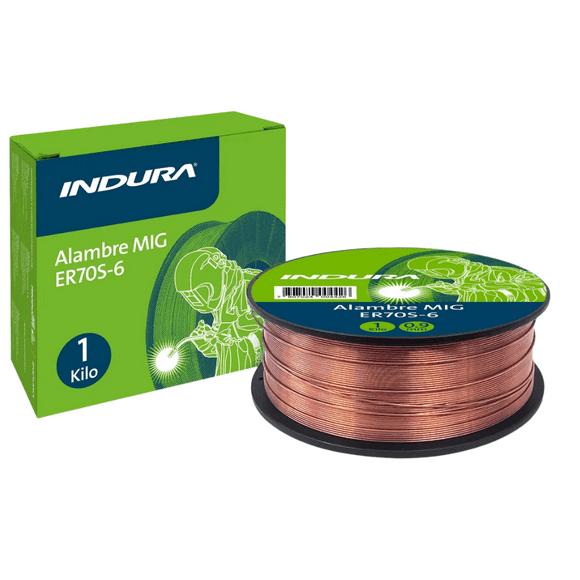 Alambre Mig Indura ER70s-6 0.8 Mm X 1Kg Indura