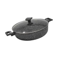 Westinghouse - Cacerola Wh/ Baja Con Tapa Marmol Gris 32Cm