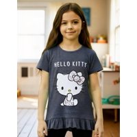 Polera Niña Hello Kitty Gris 4