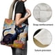 thumbnail image 3 of Black Cat Party Bolso de tela con estampado de lienzo para mujer, bolsa de compras reutilizable y estética, con cremallera interior, regalo para mujer, 35 × 40 cm., 3 of 6