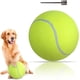 thumbnail image 1 of Pelota de tenis gigante para perros, amarilla, grande, regalo de cumpleaños para perros, 9.5", mascota, juguete, pelotas para perros pequeños, medianos y grandes, 1 of 6