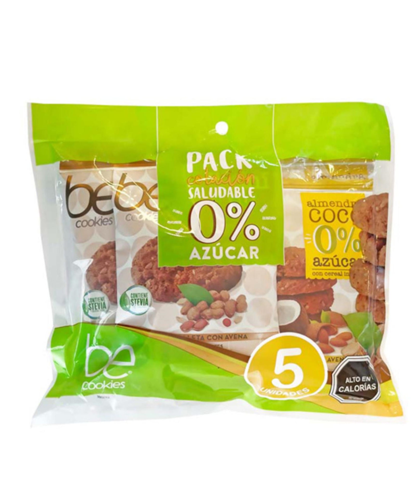 Pack Colación Galletas 0 Azúcar 1 Un Be Cookies