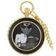 thumbnail image 4 of Reloj De Bolsillo De Cuarzo Movimiento Musical Retro Para Graduación Hijo Elefante Negro, 4 of 5