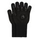 thumbnail image 1 of Guantes de Horno de Silicona, Guantes de Cocina Resistentes al Calor con Tejido, Agarre Flexible para Hornear, Asar, Juego de Guantes de Cocina 2 Piezas Fuego Negro 12.6x5 pulgadas, 1 of 6