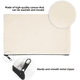 thumbnail image 3 of Estuche de lona para lápices, bolsa de maquillaje en blanco, bolsa de lona para lápices, bolsa de cosméticos de lona a granel, paquete de 10 unidades, 3 of 5