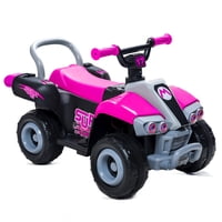 Mundo Online - Moto Niños Cuatrimoto Eléctrica Estilo Mario Kart Fucsia