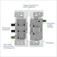 thumbnail image 3 of Interruptor basculante Leviton Lever Edge, 15 A, unipolar, paquete de 10 unidades, color blanco, 3 of 8