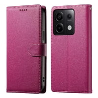 Funda Para Foxdock Xiaomi Poco X6 5G– Cuero Premium, 3 Ranuras Para Tarjetas, Protección Contra Impactos