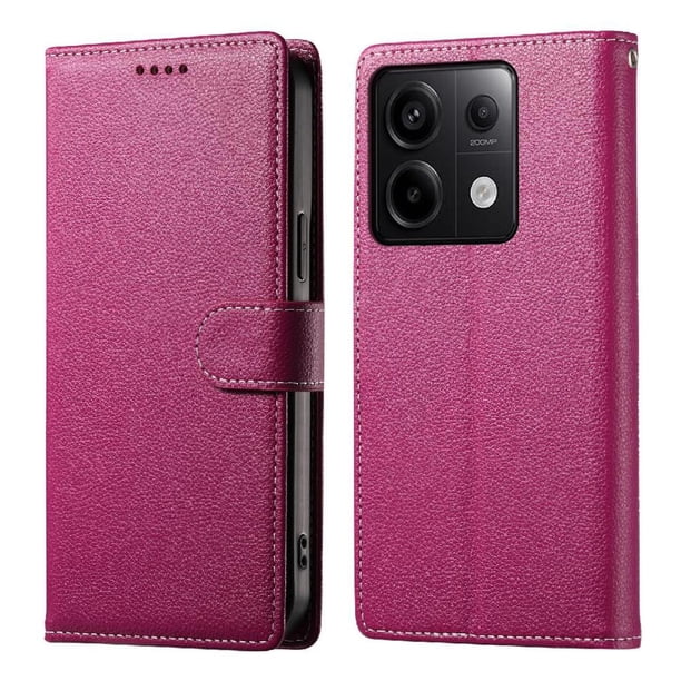 Funda para FOXDOCK Xiaomi Poco X6 5G– Cuero Premium, 3 ranuras para tarjetas, Protección contra impactos