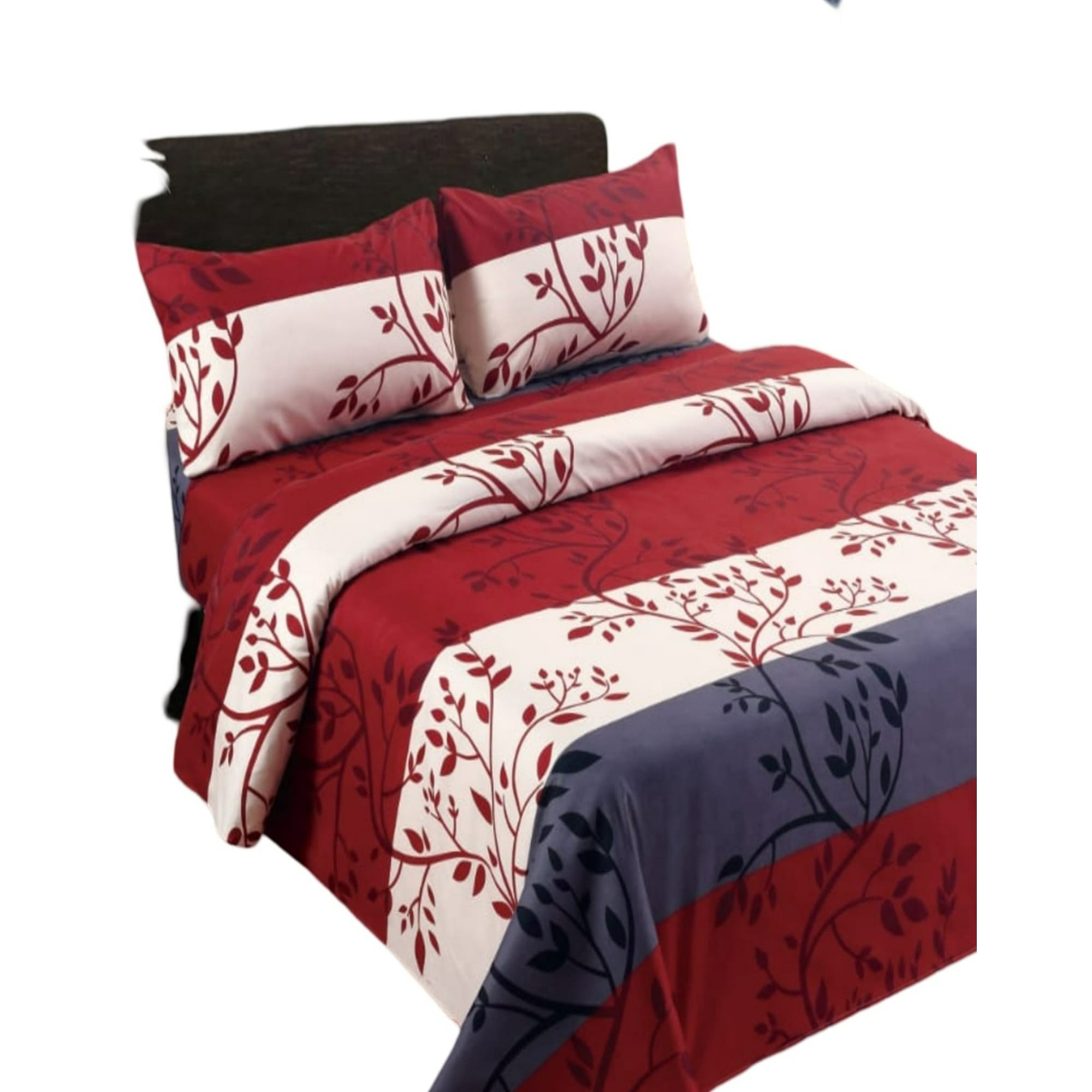 Genérica - Sábana 2 Plaza De 144 Hilos Algodón Suave 8o2