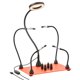 thumbnail image 1 of Estación de soldadura Helping Hands VEVOR Magnetic con 4 brazos flexibles, 1 of 9