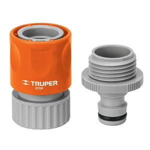 Sistema Acople Rápido Para Llave (Mangueras Truper/Pretul) 3/4"" - Truper