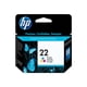 thumbnail image 1 of Cartucho de Tinta HP 22 Tricolor de 5 ml Original para Deskjet, 1 of 3