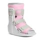 thumbnail image 1 of Bota ortopédica para caminar Jewlri, talla mediana, gris y rosa, para mujer, 1 of 8