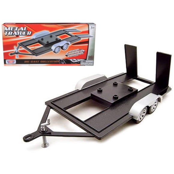 Remolque Motormax para coches fundidos a escala 1/18