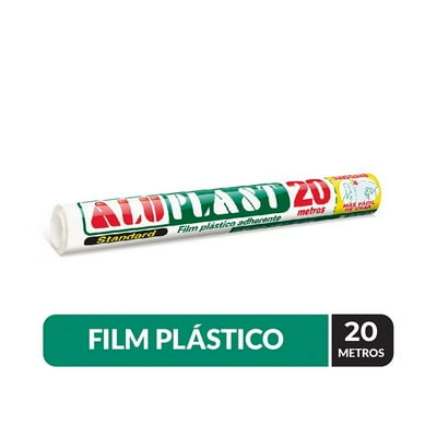 Papel Film Plástico 20 Metros Sin Corte 1 Un Aluplast