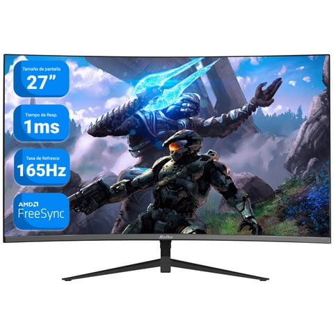 Monitor Gamer Curvo Kolke 27"" Full Hd 165Hz 1Ms Freesync
