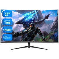 Monitor Gamer Curvo Kolke 27"" Full Hd 165Hz 1Ms Freesync
