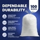 thumbnail image 4 of Bolsas de basura Plasticplace de 8 galones, color blanco premium (100 unidades), 4 of 7