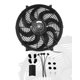 thumbnail image 1 of Ventilador BLACKHORSE-RACING 36 cm 12 V 90 W de perfil bajo universal, 1 of 9