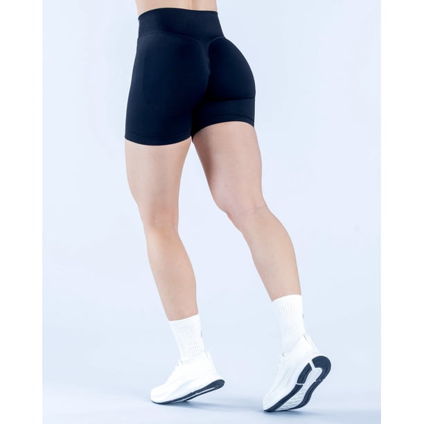 Short Deportivo Mujer Dynamic 4.5 Tiro Alto y Push Up