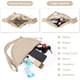 thumbnail image 4 of Bolso bandolera de nailon con forma de media luna para mujer y hombre, pequeño bolso bandolera de viaje, riñonera ligera con correa ajustable y cremallera, bolso de hombro redondo y suave para uso dia, 4 of 7