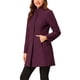 thumbnail image 4 of Abrigo de Invierno de Mujer INSPIRE CHIC de Largo Medio con Cuello Alto, Abotonado, con Bolsillos Inclinados y Forro Completo Rojo Purpúreo L, 4 of 6