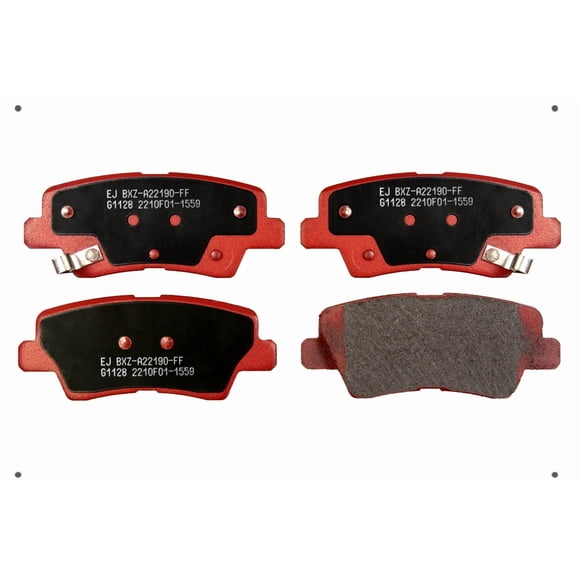 Set Pastillas Frenos Ital Brakes Trasera Para Kia Niro 2017 2022